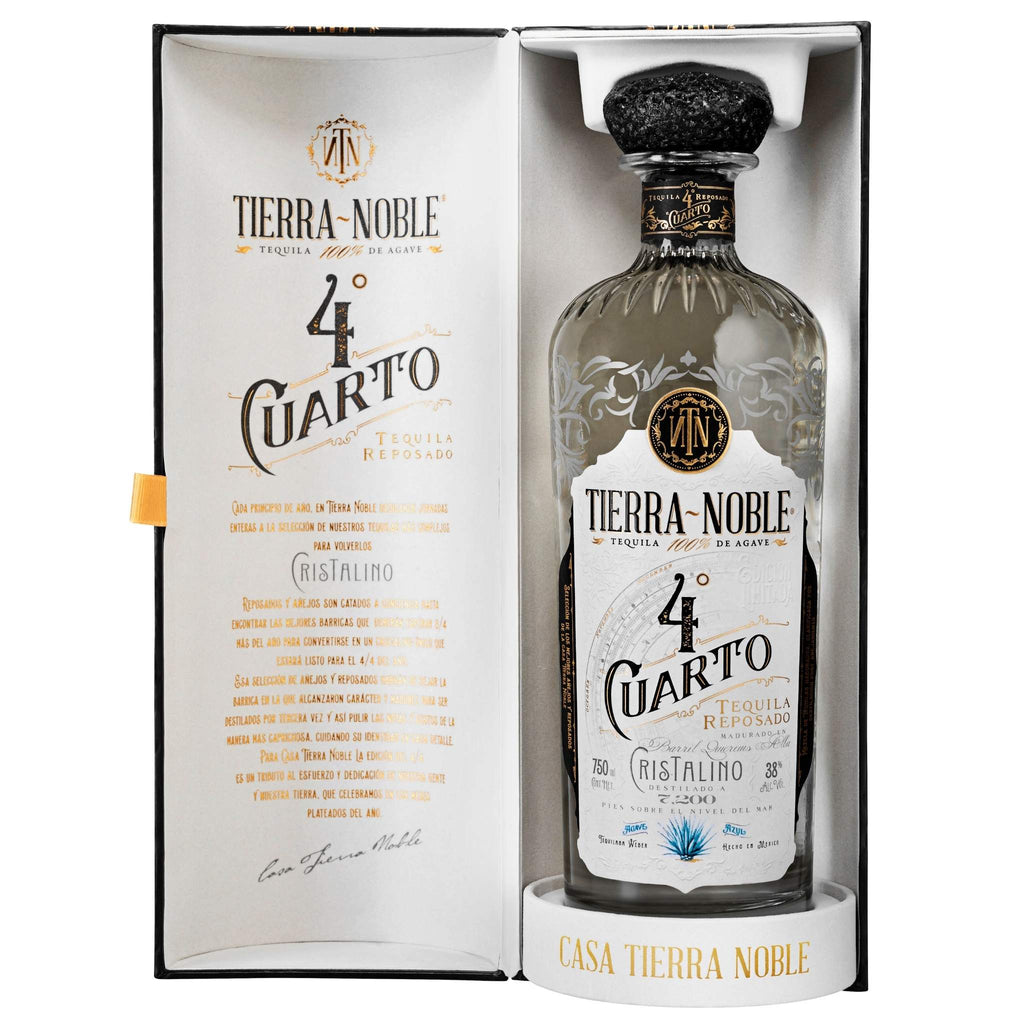 その他 TIERRANOBLE TEQUILA 100% Agave Tierra Noble Reposado Cristalino Edition 4 Cuarto – Premium Tequila