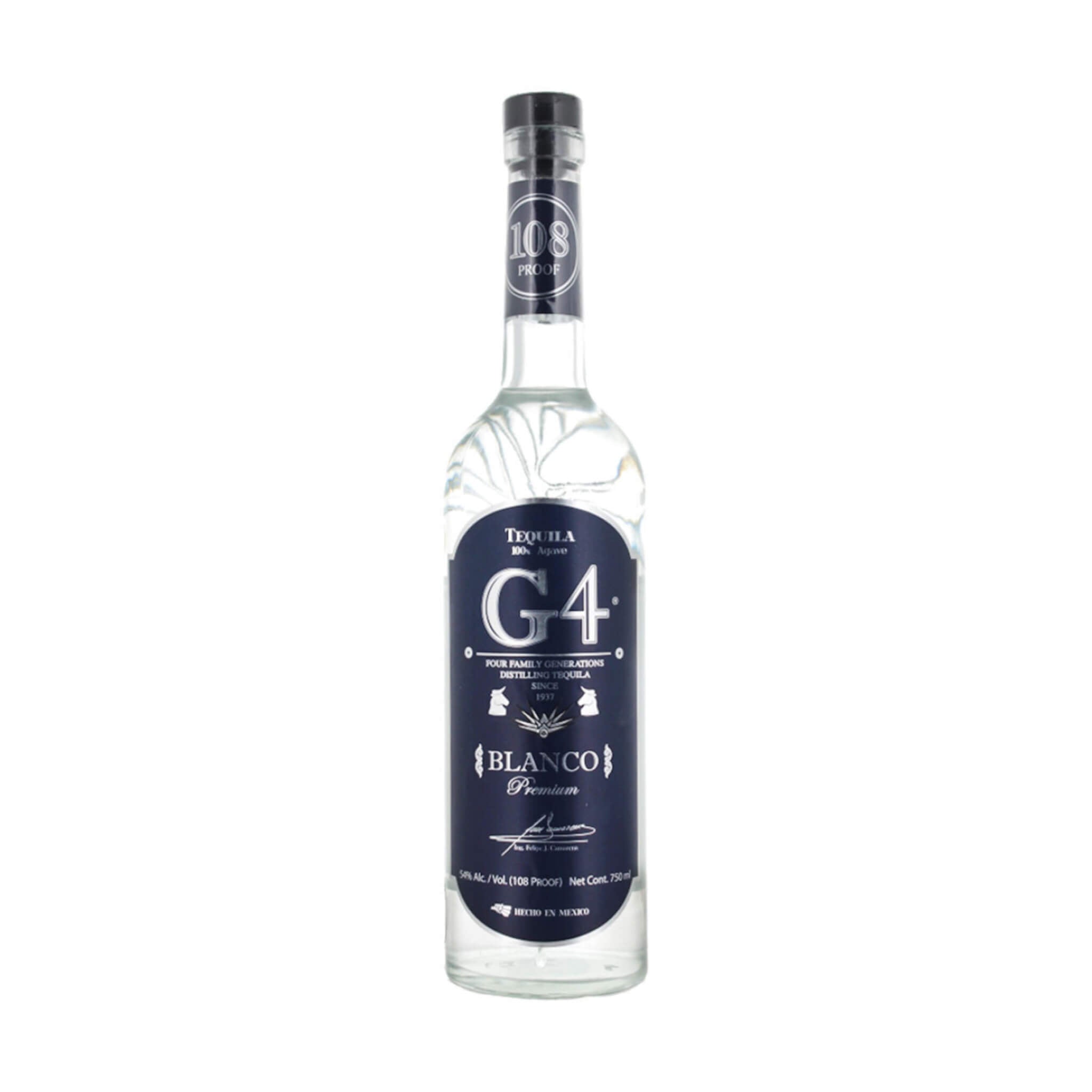 G4 108 Proof Tequila Blanco-G4-Blanco 108