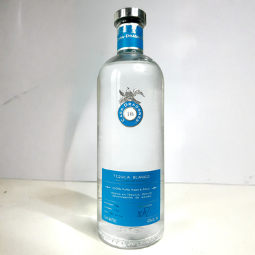 Casa Dragones tequila blanco bottle front view