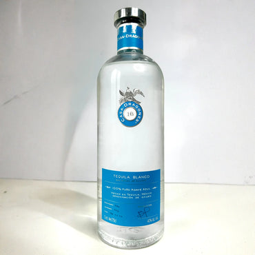 Casa Dragones tequila blanco bottle front view